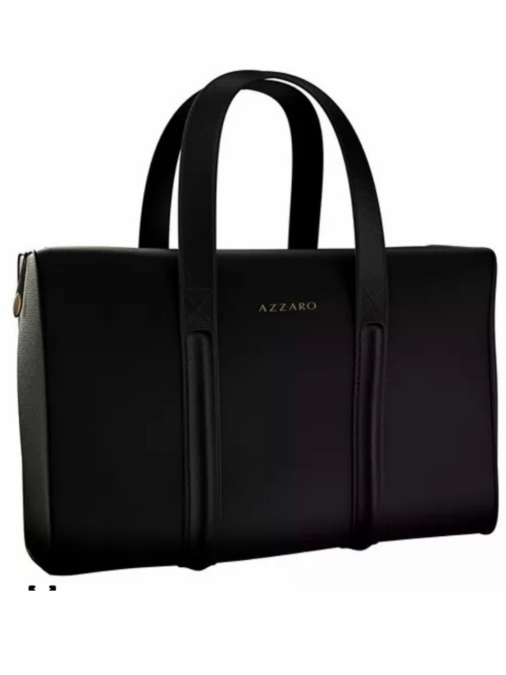 Azzaro Black Duffle Bag